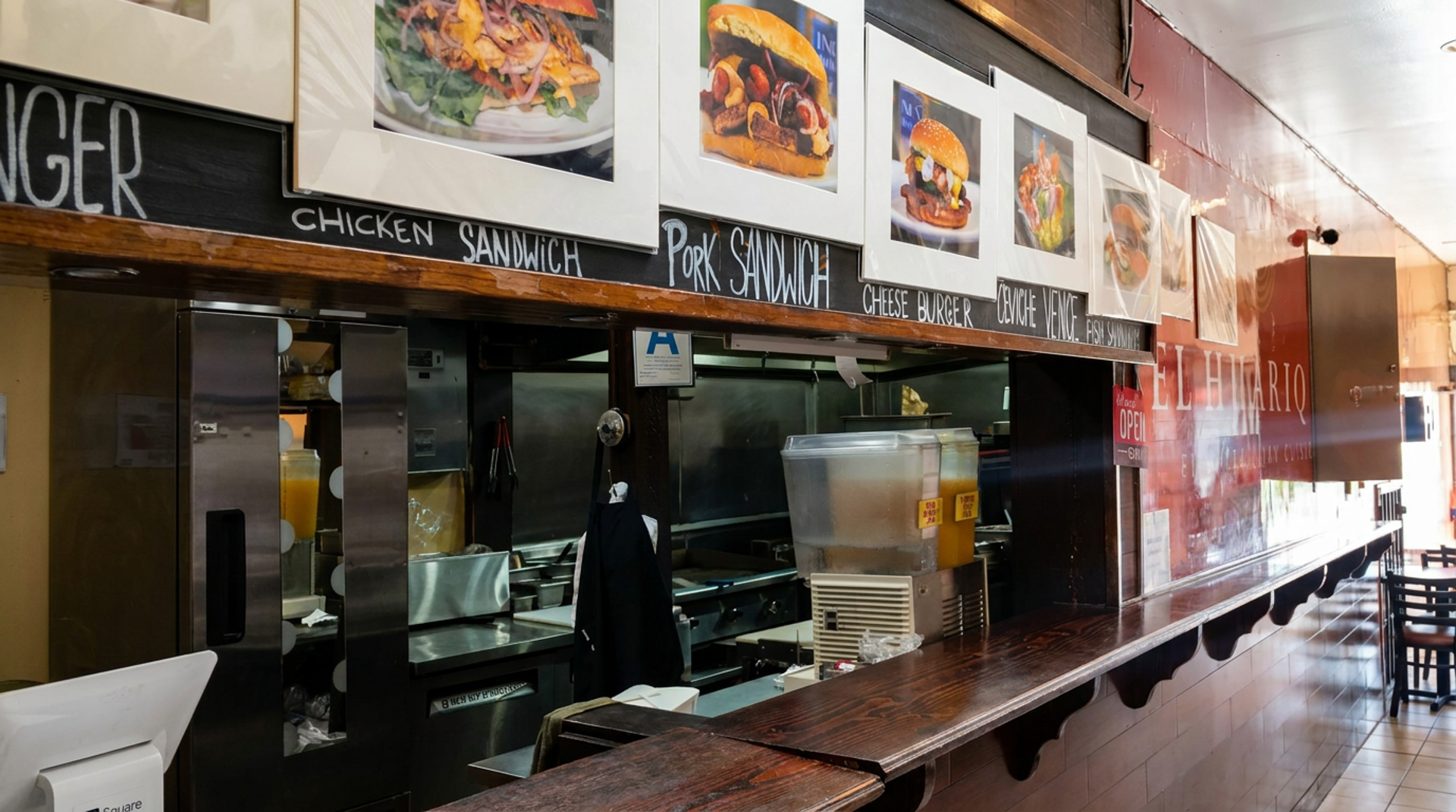 A Tiny Counter in the Food Court