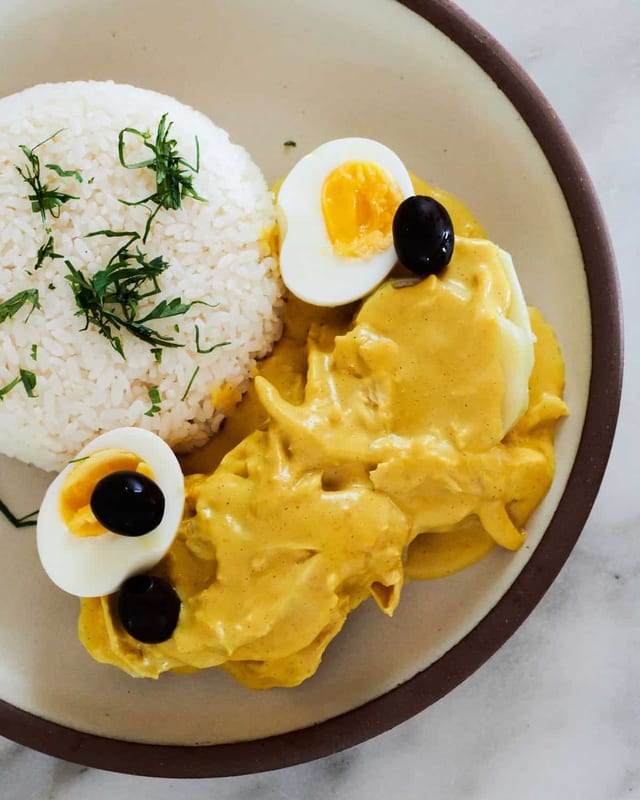 Aji de Gallina.