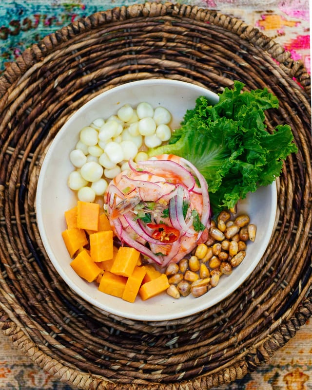 Mixed Ceviche (Ceviche Mixto).