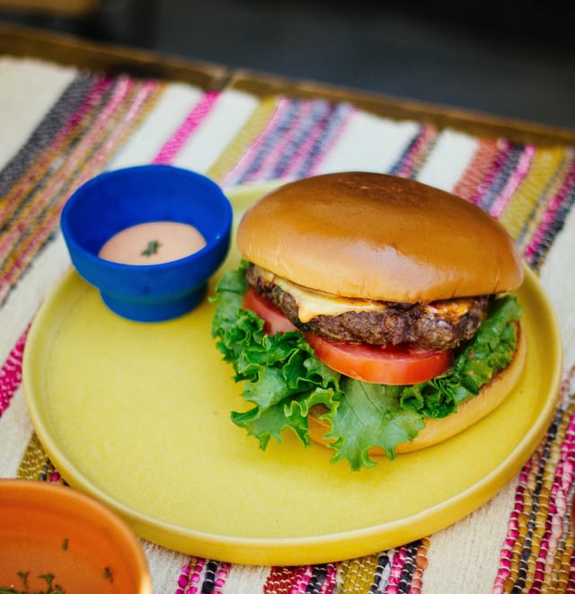 Classic Hamburger.